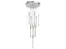 Kuzco Lighting Motif Chrome Linear Pendant