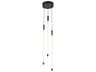 Kuzco Lighting Motif Black Linear Mini Pendant