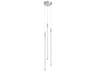 Kuzco Lighting Motif Chrome Linear Mini Pendant