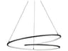 Kuzco Lighting Twist Black Pendant