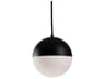 Kuzco Lighting Monae Black Globe Mini Pendant