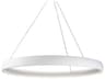 Kuzco Lighting Halo White Round Pendant