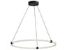 Kuzco Lighting Bruni Black Round Pendant