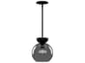 Kuzco Lighting Arcadia 1-Light Black Globe Mini Pendant