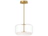 Kuzco Lighting Enkel Brushed Gold Pendant