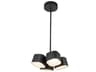 Kuzco Lighting Arena Black Geometric Pendant