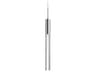 Kuzco Lighting Pendula Brushed Nickel Cylinder Mini Pendant