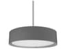 Kuzco Lighting Dalton Gray Drum Pendant