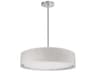 Kuzco Lighting Dalton Beige Brown Drum Pendant
