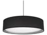 Kuzco Lighting Dalton Black Drum Pendant