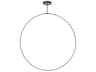 Kuzco Lighting Cirque Black Round Island Pendant