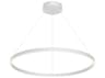 Kuzco Lighting Cerchio White Round Pendant