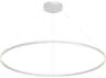 Kuzco Lighting Cerchio White Round Pendant
