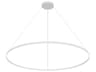 Kuzco Lighting Cerchio White Round Pendant