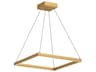 Kuzco Lighting Piazza Brushed Gold Linear Pendant