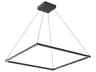 Kuzco Lighting Piazza Black Linear Pendant