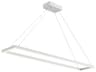 Kuzco Lighting Piazza White Linear Island Pendant