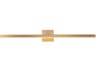 Kuzco Lighting Vega Brushed Gold Vanity Light