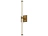 Kuzco Lighting Blade Brushed Gold Wall Sconce