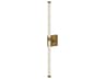 Kuzco Lighting Blade Brushed Gold Wall Sconce
