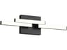 Kuzco Lighting Anello Minor Black Vanity Light