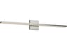 Kuzco Lighting Brio Brushed Nickel Vanity Light