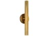 Kuzco Lighting Mason Vintage Brass Wall Sconce