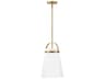 Lark Living Tori 1-Light Lacquered Brass Mini Pendant