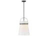 Lark Living Tori 1-Light Black Bell Pendant