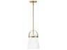 Lark Living Tori 1-Light Lacquered Brass Mini Pendant