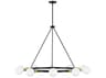 Lark Living Orla 10-Light Black Lacquered Brass Chandelier
