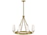 Lark Living Selma 8-Light Gold Chandelier