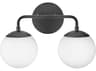 Lark Living Julep 2-Light Black Vanity Light