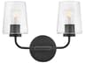Lark Living Kline 3-Light Black Vanity Light