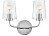Lark Living Kline 2-Light Chrome Vanity Light