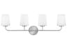 Lark Living Kline 4-Light Chrome Vanity Light