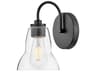 Lark Living Vera 1-Light Black Wall Sconce