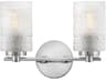 Lark Living Mabel 2-Light Chrome Vanity Light