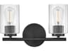 Lark Living Leta 2-Light Black Vanity Light