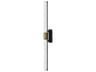 Lark Living Kai Black Lacquered Brass Vanity Light