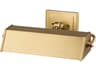 Lucas McKearn Cade 2-Light Brushed Brass Picture Light