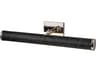 Lucas McKearn Coates Black Marble Polished Nickel Picture Light