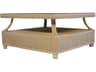 Lloyd Flanders Hamptons Wicker Square Coffee Table