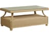 Lloyd Flanders Hamptons Wicker Rectangular Outdoor Coffee Table