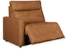 Leather Italia USA Adell Sectional - Laf One Arm Chair Powered 4273Lv Saddle