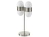 Livabliss by Surya Jonan Metallic Nickel Table Lamp