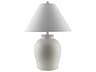Livabliss by Surya Mabon White Table Lamp
