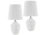 Livabliss by Surya Pines Cream Off White Table Lamp (Set of 2)