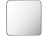 Livabliss by Surya Aranya Black Wall Mirror Square