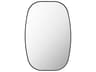 Livabliss by Surya Aranya Black Wall Mirror Oval